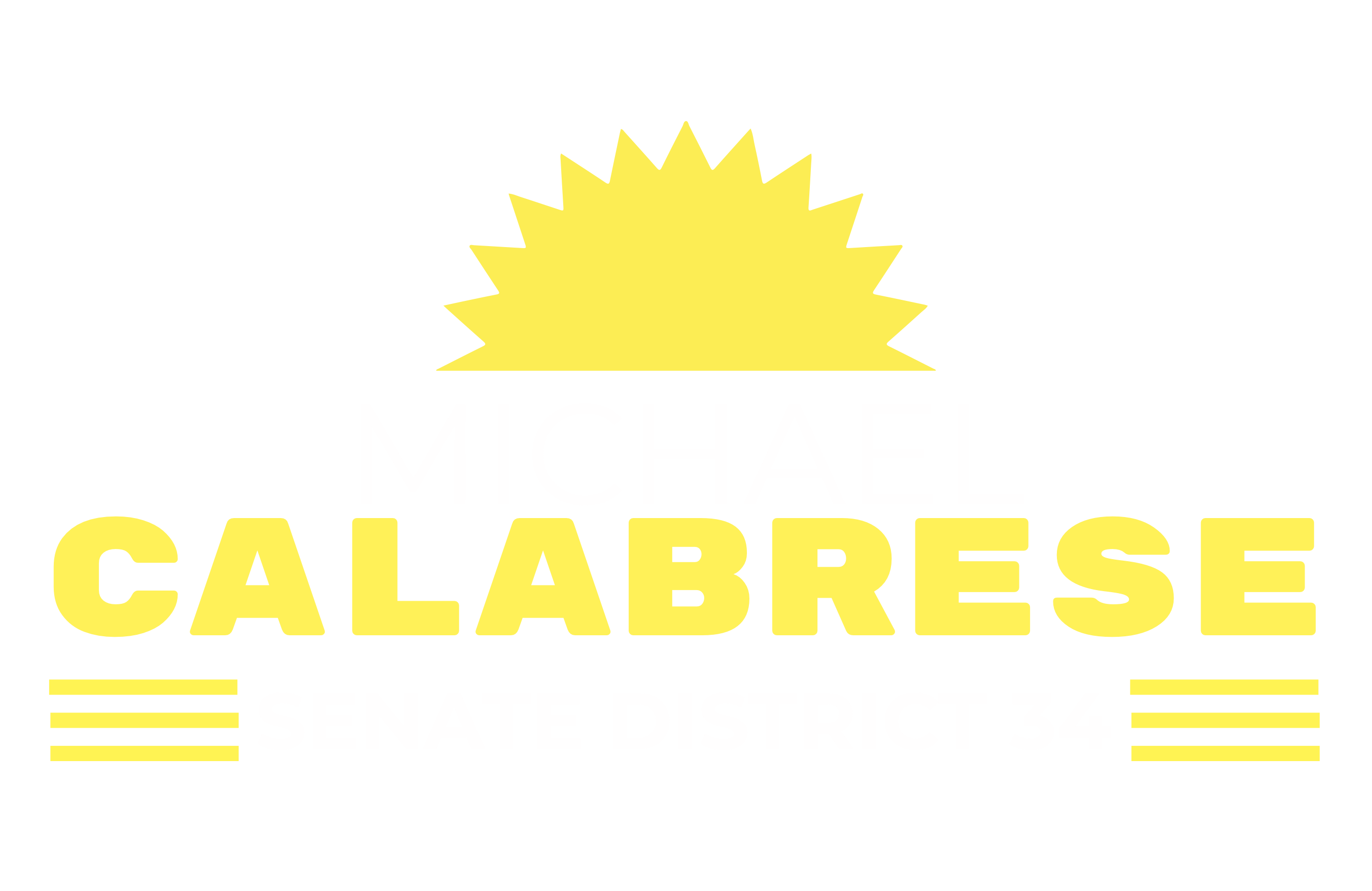 Michael Calabrese for State Senate, District 34